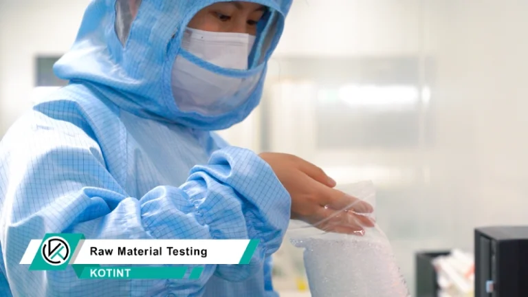 KOTINT raw material testing for window film production