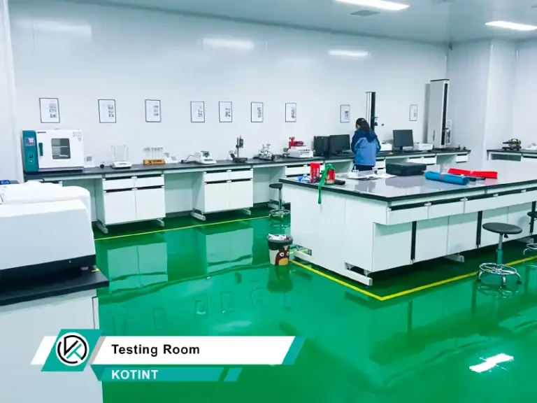 KOTINT window film testing room