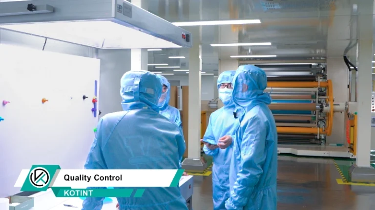 KOTINT film quality control inspection process